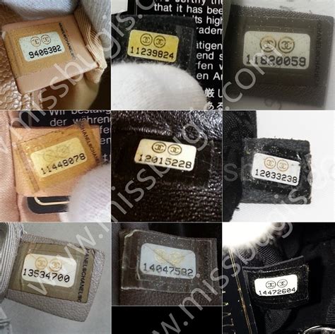 chanel bag serial number.